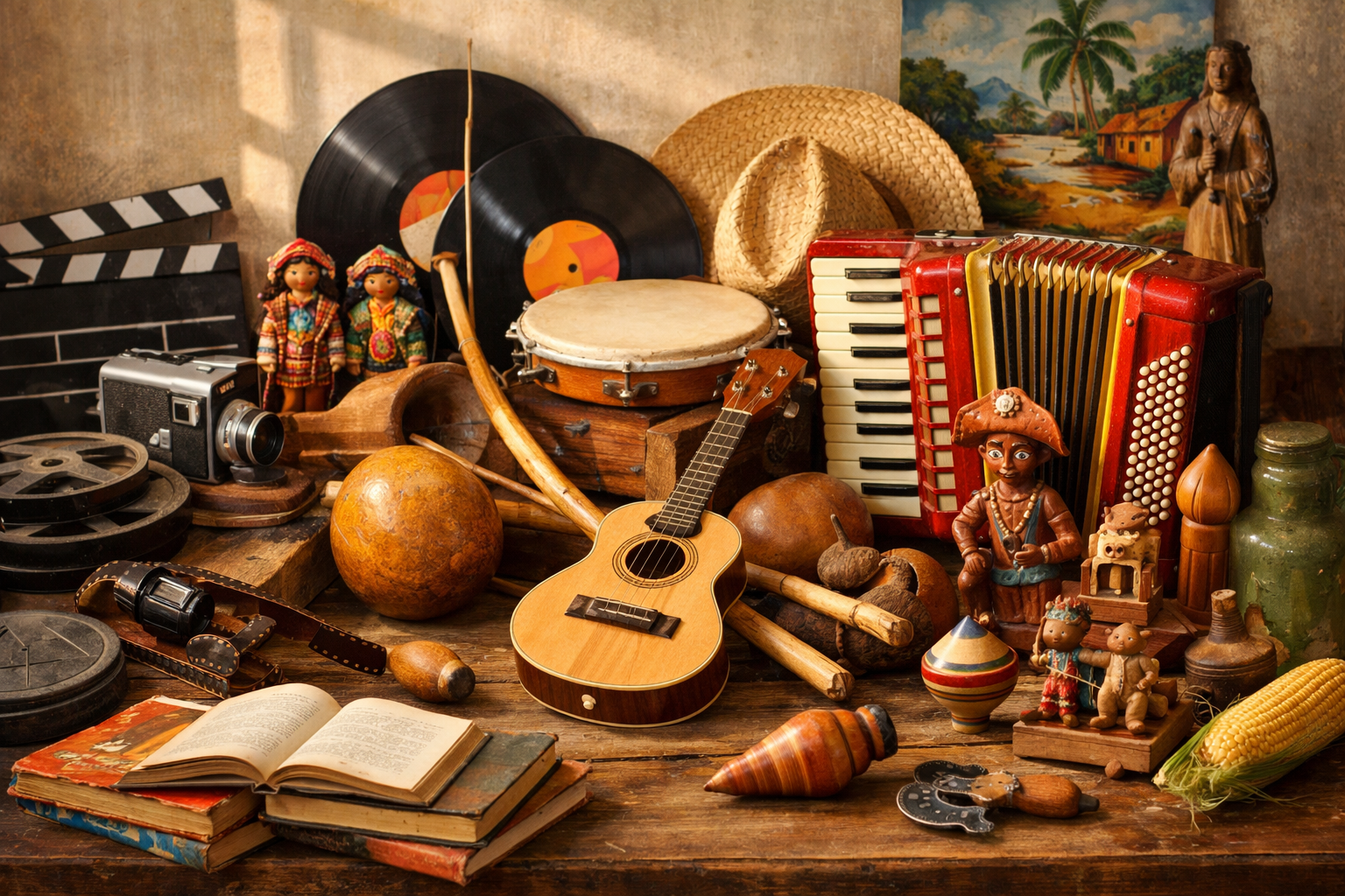 Música, arte e tradições culturais do Brasil